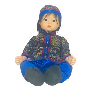 VTG 21" Oriental Porcelain Doll Marian Yu Limited Edition by Weylin 2933/3000